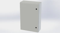 SCE-30EL2008LPLG | NEMA 3R, 12, 4 | EL Enclosure, 30H x 20W x 8D | Saginaw