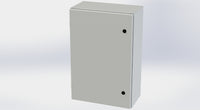 SCE-30EL2010LPLG | NEMA 3R, 12, 4 | EL Enclosure, 30H x 20W x 10D | Saginaw