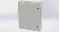 SCE-30EL2406LPLG | NEMA 3R, 12, 4 | EL Enclosure, 30H x 24W x 6D | Saginaw