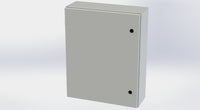 SCE-30EL2408LPLG | NEMA 3R, 12, 4 | EL Enclosure, 30H x 24W x 8D | Saginaw