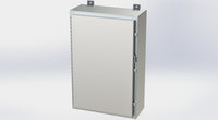 SCE-30H2008SSLP | NEMA 3R, 12, 4, 4X | Nema 4X LP Enclosure, 30H x 20W x 8D | Saginaw