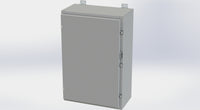 SCE-30H2010LP | NEMA 3R, 12, 4 | Nema 4 LP Enclosure, 30H x 20W x 10D | Saginaw