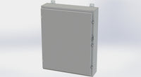 SCE-30H2406LP | NEMA 3R, 12, 4 | Nema 4 LP Enclosure, 30H x 24W x 6D | Saginaw
