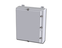 SCE-30H2409QFGLP | NEMA 12, 4, 4X | Fiberglass Enclosure, 33H x 26W x 9D | Saginaw
