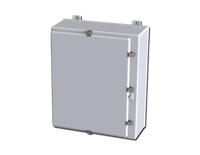 SCE-30H2412QFGLP | NEMA 12, 4, 4X | Fiberglass Enclosure, 33H x 26W x 12D | Saginaw