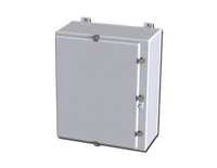 SCE-30H2414QFGLP | NEMA 12, 4, 4X | Fiberglass Enclosure, 33H x 26W x 14D | Saginaw