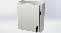 SCE-30XEL2510SS6LP | NEMA 3R, 12, 4, 4X | S.S. XEL Enclosure, 30H x 25W x 10D | Saginaw
