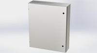 SCE-36EL3008SS6LP | NEMA 3R, 12, 4, 4X | S.S. EL Enclosure, 36H x 30W x 8D | Saginaw