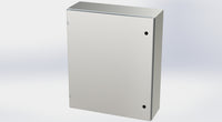 SCE-36EL3010SSLP | NEMA 3R, 12, 4, 4X | S.S. EL Enclosure, 36H x 30W x 10D | Saginaw