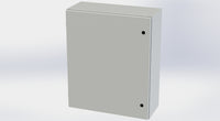 SCE-36EL3012LPLG | NEMA 3R, 12, 4 | EL Enclosure, 36H x 30W x 12D | Saginaw