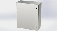 SCE-36EL3012SSLP | NEMA 3R, 12, 4, 4X | S.S. EL Enclosure, 36H x 30W x 12D | Saginaw