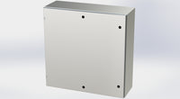 SCE-36EL3612SS6LP | NEMA 3R, 12, 4, 4X | S.S. EL Enclosure, 36H x 36W x 12D | Saginaw