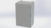 SCE-36H2416LP | NEMA 3R, 12, 4 | Nema 4 LP Enclosure, 36H x 24W x 16D | Saginaw
