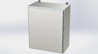 SCE-36H3016SSLP | NEMA 3R, 12, 4, 4X | Nema 4X LP Enclosure, 36H x 30W x 16D | Saginaw