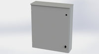 SCE-36R3008LP | NEMA 3R | Type-3R Hinged Cover Enclosure, 36H x 30W x 8D | Saginaw