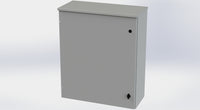 SCE-36R3012LP | NEMA 3R | Type-3R Hinged Cover Enclosure, 36H x 30W x 12D | Saginaw