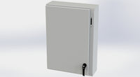 SCE-36XEL2508LPLG | NEMA 3R, 12, 4 | XEL LP Enclosure, 36H x 25W x 8D | Saginaw