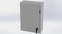 SCE-36XEL2510LP | NEMA 3R, 12, 4 | XEL LP Enclosure, 36H x 25W x 10D | Saginaw