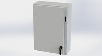SCE-36XEL2510LPLG | NEMA 3R, 12, 4 | XEL LP Enclosure, 36H x 25W x 10D | Saginaw