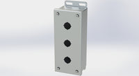 SCE-3PBSS6I | NEMA 12, 4, 4X | S.S. PB Enclosure, 8H x 3W x 3D | Saginaw