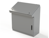 SCE-403716SDC | NEMA 3R, 12 | Console, Single Access Single Door, 40H x 37W x 16D | Saginaw
