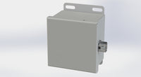 SCE-404CHNF | NEMA 3R, 12, 4 | CHNF Enclosure, 4H x 4W x 3D | Saginaw