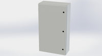 SCE-42EL2410LPLG | NEMA 3R, 12, 4 | EL Enclosure, 42H x 24W x 10D | Saginaw