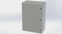 SCE-42EL3016LP+SCE-42P30 | NEMA 4 / 12 / 13 | 42H x 30W x 16D | Subpanel: Solid | Knockouts: No | Keyed: No | Saginaw