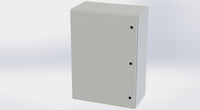 SCE-42EL3016LPLG | NEMA 3R, 12, 4 | EL Enclosure, 42H x 30W x 16D | Saginaw