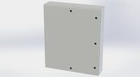 SCE-42EL3608LPLG | NEMA 3R, 12, 4 | EL Enclosure, 42H x 36W x 8D | Saginaw