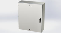 SCE-42EL3612SS6LPPL | NEMA 3R, 12, 4, 4X | S.S. LPPL Enclosure, 42H x 36W x 12D | Saginaw
