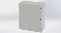 SCE-42EL3616LPLG | NEMA 3R, 12, 4 | EL Enclosure, 42H x 36W x 16D | Saginaw