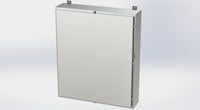 SCE-42H3608SS6LP | NEMA 3R, 12, 4, 4X | Nema 4X LP Enclosure, 42H x 36W x 8D | Saginaw