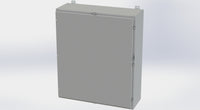 SCE-42H3612LP | NEMA 3R, 12, 4 | Nema 4 LP Enclosure, 42H x 36W x 12D | Saginaw