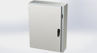 SCE-42XEL3110SS6LP | NEMA 3R, 12, 4, 4X | S.S. XEL Enclosure, 42H x 31W x 10D | Saginaw
