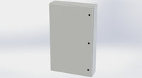 SCE-48EL3008LPLG | NEMA 3R, 12, 4 | EL Enclosure, 48H x 30W x 8D | Saginaw