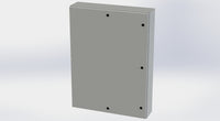 SCE-48EL3608LP | NEMA 4 / 12 / 13 | 48H x 36W x 8D | Subpanel: No | Knockouts: No | Keyed: No | Saginaw