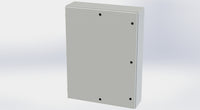 SCE-48EL3610LPLG | NEMA 3R, 12, 4 | EL Enclosure, 48H x 36W x 10D | Saginaw
