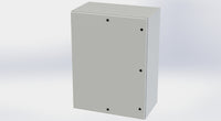 SCE-48EL3620LPLG | NEMA 3R, 12, 4 | EL Enclosure, 48H x 36W x 20D | Saginaw
