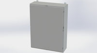 SCE-48H3612LP | NEMA 3R, 12, 4 | Nema 4 LP Enclosure, 48H x 36W x 12D | Saginaw