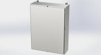 SCE-48H3612SSLP | NEMA 3R, 12, 4, 4X | Nema 4X LP Enclosure, 48H x 36W x 12D | Saginaw
