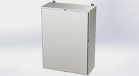 SCE-48H3616SSLP | NEMA 3R, 12, 4, 4X | Nema 4X LP Enclosure, 48H x 36W x 16D | Saginaw