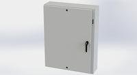 SCE-48XEL3710LPLG | NEMA 3R, 12, 4 | XEL LP Enclosure, 48H x 37W x 10D | Saginaw