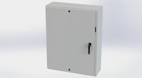 SCE-48XEL3712LPLG | NEMA 3R, 12, 4 | XEL LP Enclosure, 48H x 37W x 12D | Saginaw