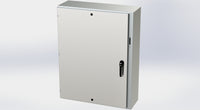 SCE-48XEL3712SSLP | NEMA 3R, 12, 4, 4X | S.S. XEL Enclosure, 48H x 37W x 12D | Saginaw
