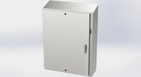 SCE-48XEL3712SSST | S.S. XEL Sloping Top Enclosure | Saginaw