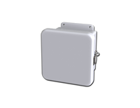 SCE-6065CHQRFG | NEMA 12, 4, 4X | Fiberglass Enclosure, 8H x 8W x 5D | Saginaw