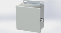SCE-606CHNFSS6 | NEMA 3R, 12, 4, 4X | S.S. CHNF Enclosure, 6H x 6W x 4D | Saginaw