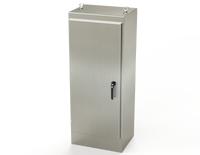 SCE-60EL2418SS6FS | NEMA 3R, 12, 4, 4X | S.S. EL FS Enclosure, 60H x 24W x 18D | Saginaw