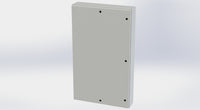 SCE-60EL3608LPLG | NEMA 3R, 12, 4 | EL Enclosure, 60H x 36W x 8D | Saginaw